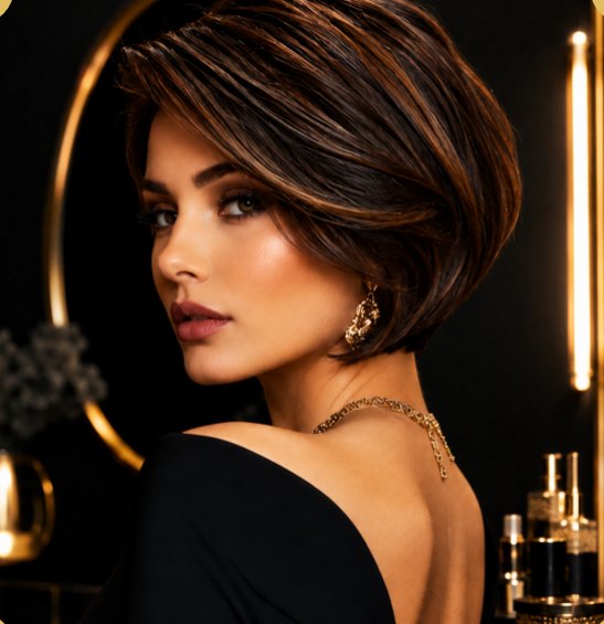 Frisur-Beispiel aus dem Salon Gold Style